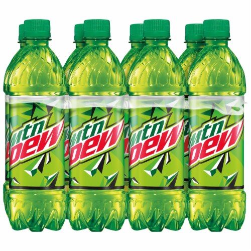 Mountain Dew Soda 8 Pack Bottles 8 Ct 16 9 Fl Oz King Soopers