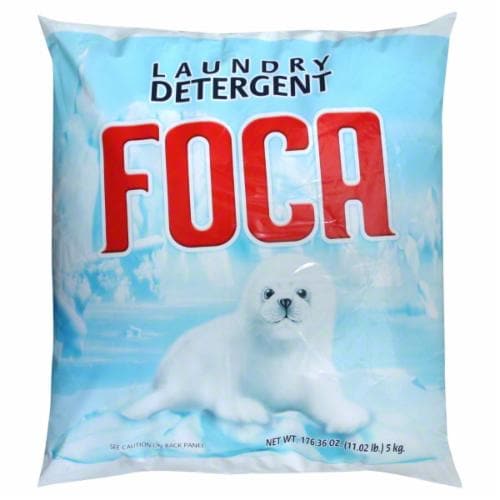 Foca Powder Laundry Detergent Perspective: front