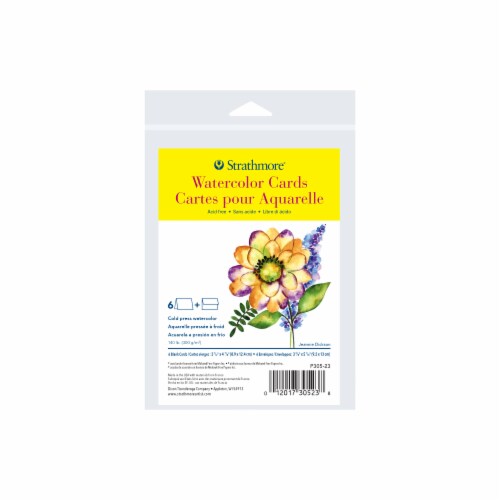 Strathmore® Watercolor Cards Perspective: front