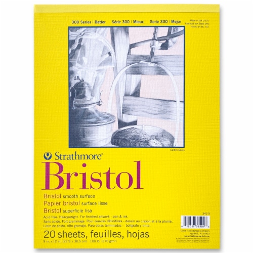 Strathmore® Bristol 300 Series Art Paper Perspective: front
