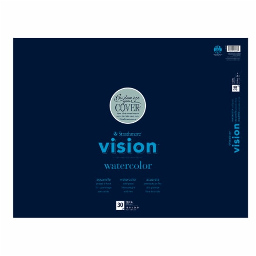 Strathmore Vision Watercolor Paper Pad - 30 sheets Perspective: front