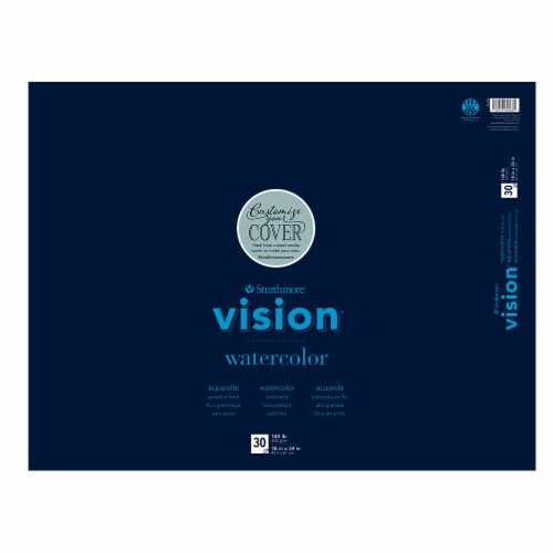 Strathmore Vision Watercolor Paper Pad - 30 sheets Perspective: front