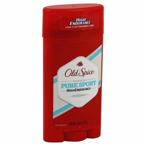 Old Spice High Endurance Pure Sport Deodorant Perspective: front
