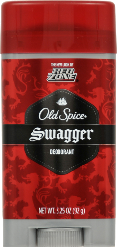 Old Spice Red Zone Swagger Deodorant Perspective: front