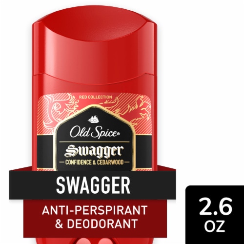 Old Spice Red Collection for Men Antiperspirant Deodorant Invisible Solid Swagger Scent 1-Pack Perspective: front