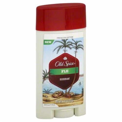 Old Spice Fiji Deodorant Perspective: front