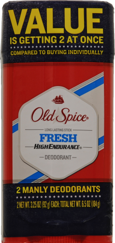 Old Spice High Endurance Fresh Deodorant Perspective: front