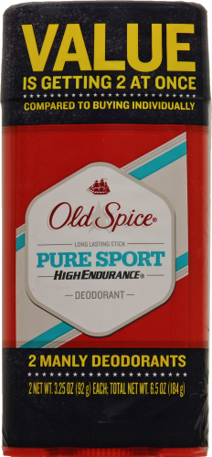 Old Spice High Endurance Pure Sport Deodorant Perspective: front