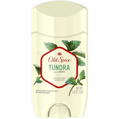 Old Spice Tundra with Mint Deodorant Perspective: front