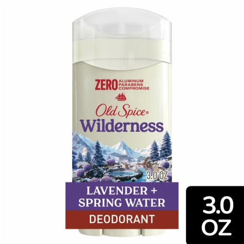 Old Spice for Men Aluminum-Free Deodorant Wilderness with Lavender Scent 1-Pack Perspective: front