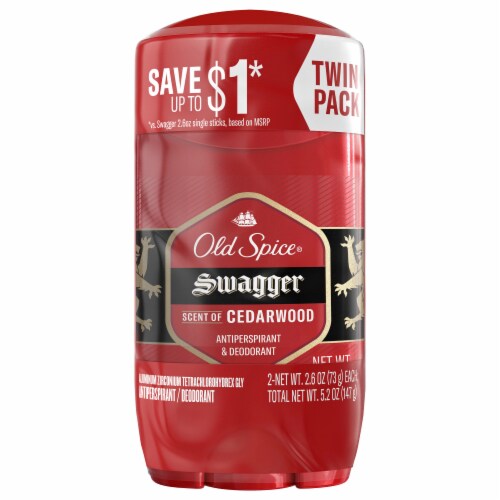 Old Spice Red Collection Swagger Anti-Perspirant & Deodorant Perspective: front
