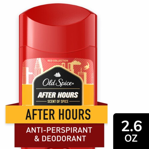 Old Spice Men After Hours Spice & Intrigue Antiperspirant and Deodorant Perspective: front