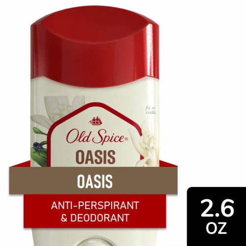 Old Spice Men Stick Oasis with Vanilla Deodorant, 2.6 oz QFC