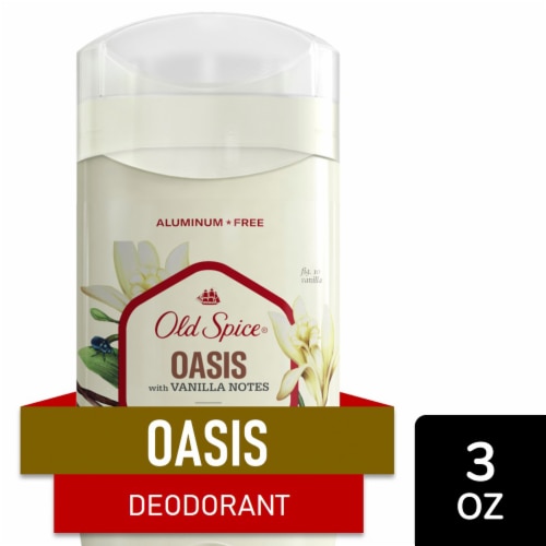 Old Spice Oasis Men's Aluminum Free Deodorant Stick Perspective: front