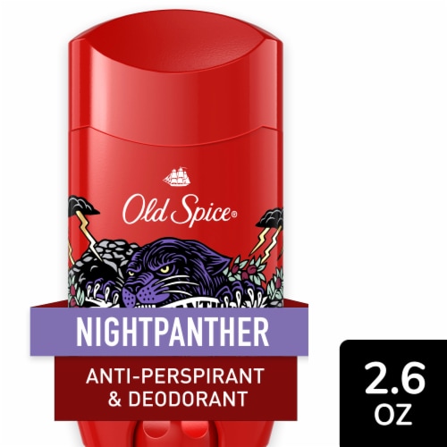 Old Spice Men's Night Panther Anti-Perspirant and Deodorant, 2.6 oz ...