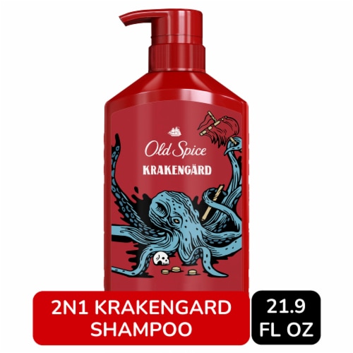 Old Spice Krakengard 2in1 Shampoo and Conditioner Perspective: front