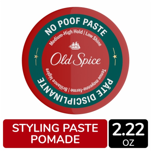 Old Spice Hair Styling Paste Pomade Perspective: front