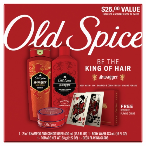 Old Spice Swagger Hair Holiday Pack Perspective: front