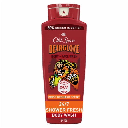 Old Spice Wild Collection Bearglove Body Wash Perspective: front