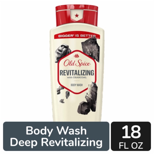 Old Spice Fresher Collection Body Wash Deep Revitalizing With Charcoal