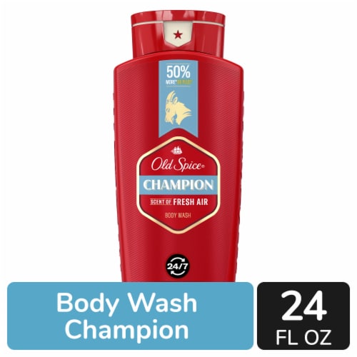 Old Spice Red Collection Champion Body Wash Perspective: front