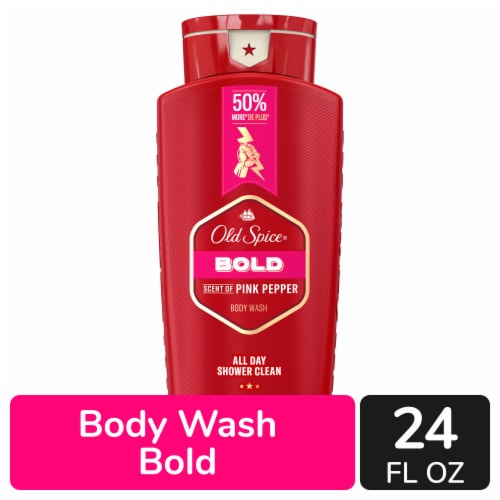 Old Spice Red Collection Bold Body Wash Perspective: front