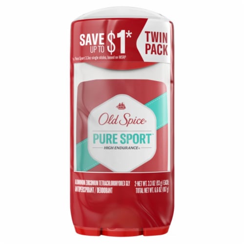 Old Spice® Pure Sport™ High Endurance® Deodorant Perspective: front
