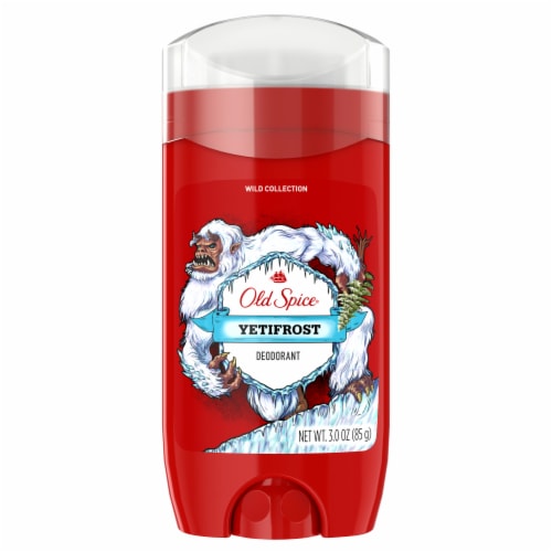 Old Spice Men Wild Collection Yetifrost Deodorant Perspective: front