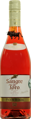 Torres Sangre De Toro Rose Wine Perspective: front