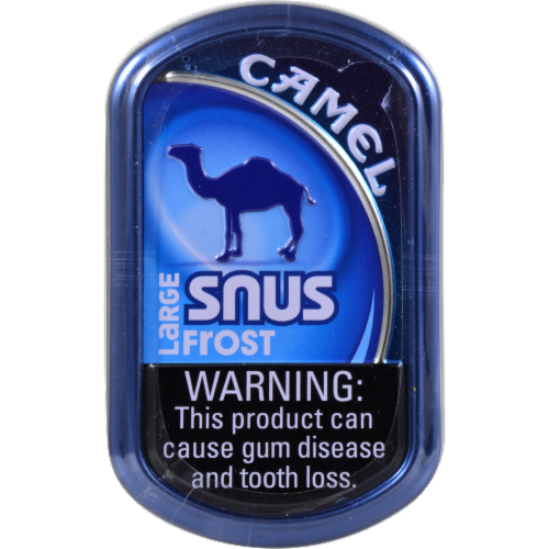 Camel Snus Pouches Frost Large Perspective: front