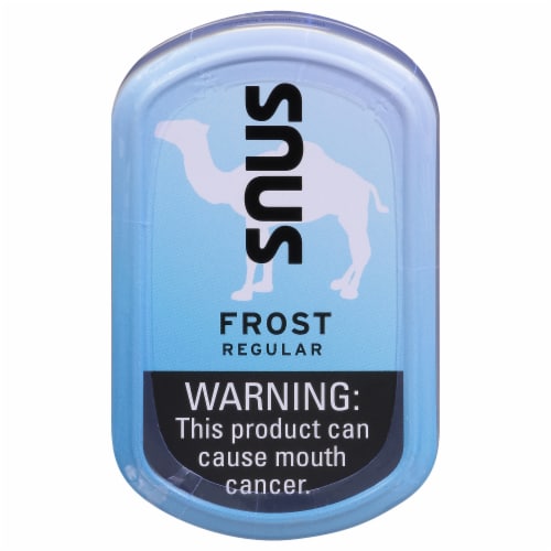 Camel Snus Frost Regular Pouches Perspective: front