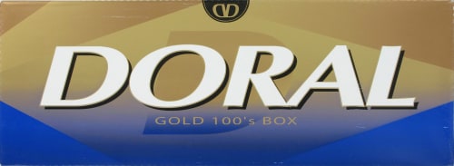Doral Gold 100s Box Perspective: front
