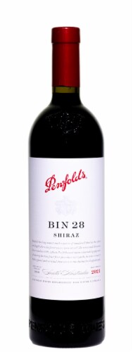 Penfolds Bin 28 Kalimna Shiraz South Australia Red Wine Perspective: front