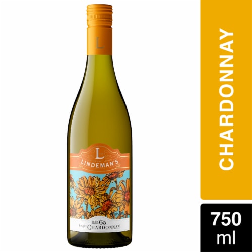 Lindeman's Bin 65 Chardonnay White Wine Perspective: front