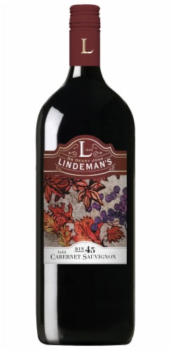 Lindeman's Bin 45 Cabernet Sauvignon Perspective: front