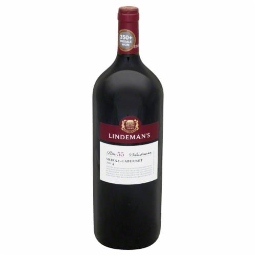 Lindeman's Bin 55 Shiraz-Cabernet Perspective: front
