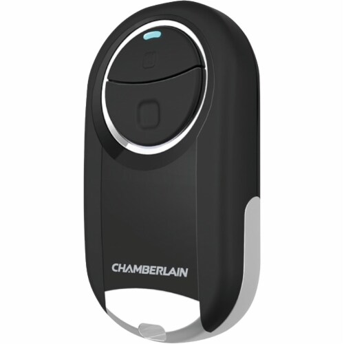 Chamberlain Universal Garage Door Mini Remote Control - Black Perspective: front