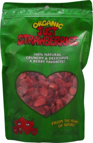 Karen's Naturals Organic Just Strawberries Perspective: front