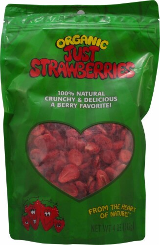 Karen's Naturals Organic Just Strawberries Perspective: front