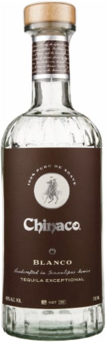 Chinaco Blanco Tequila Perspective: front