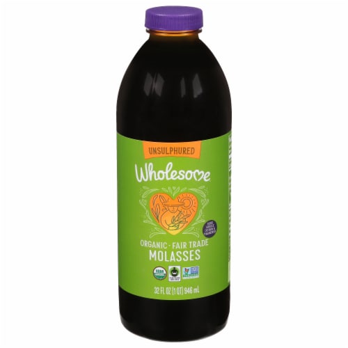 Wholesome™ Sweeteners Unsulphered Organic Molasses Perspective: front