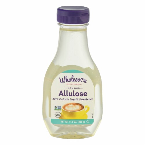 Wholesome® Allulose Zero Calorie Liquid Sweetener Perspective: front