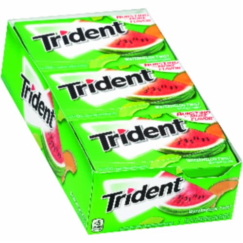 Trident Sugar Free Watermelon Twist Chewing Gum