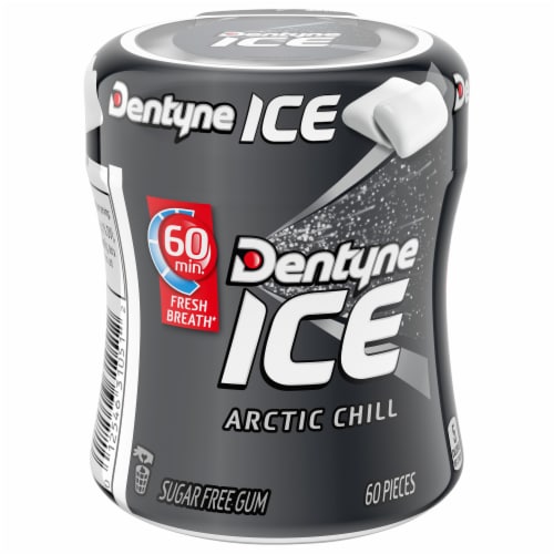 Dentyne Ice Sugar Free Arctic Chill Gum Perspective: front