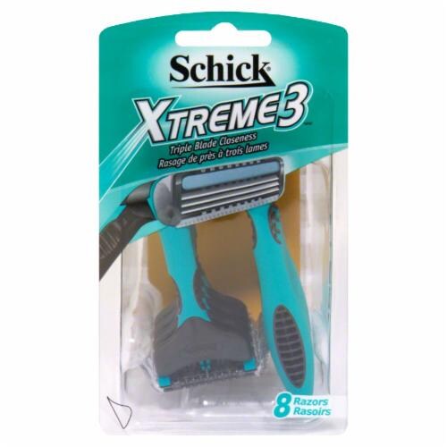 Schick Xtreme 3 Razors Perspective: front