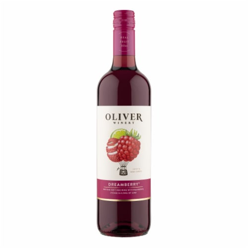 Oliver Winery Dreamberry Wine Perspective: front