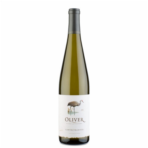 Oliver Gewurztraminer Indiana White Wine Perspective: front
