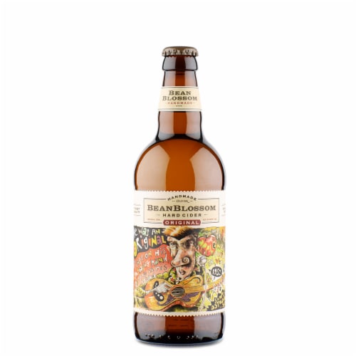 Oliver Winery Beanblossom Original Hard Cider Perspective: front