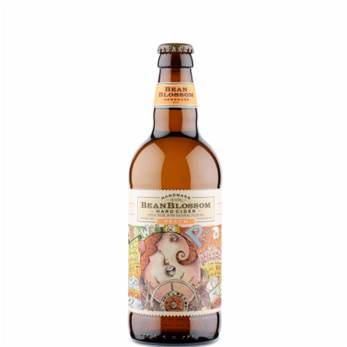 Oliver Winery Beanblossom Peach Hard Cider Perspective: front
