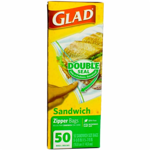 Glad Snack Bag Zipper